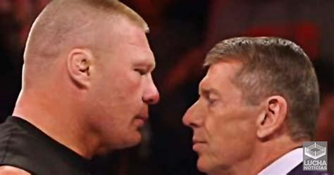 ¿qué Paso Entre Vince Mcmahon Y Brock Lesnar En El Backstage De