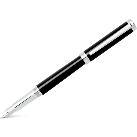 Sheaffer Intensity Onyx Chrome Plated Fountain Pen Pen Boutique Ltd