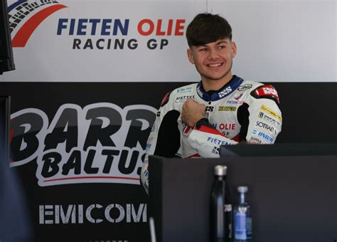 Barry Baltus prêt pour sa troisième saison Moto2 Moto 80