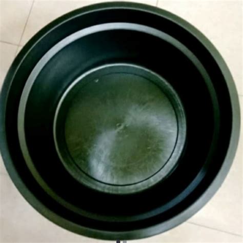 Jual Baskom Plastik Besar Diameter 55cm Ember Plastik BAK 24 Hitam