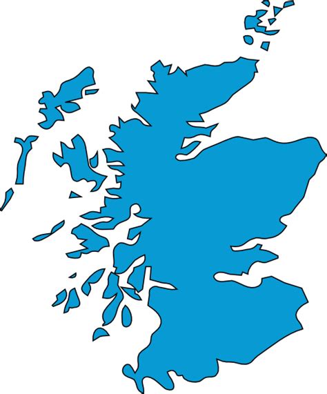 Scotland Outline Map - ClipArt Best