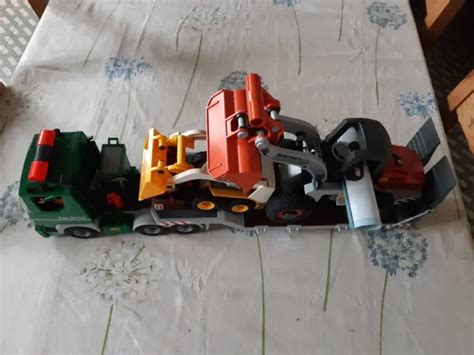 LOT PLAYMOBIL CAMION De Transport Engin De Chantier N5026 EUR 32 50