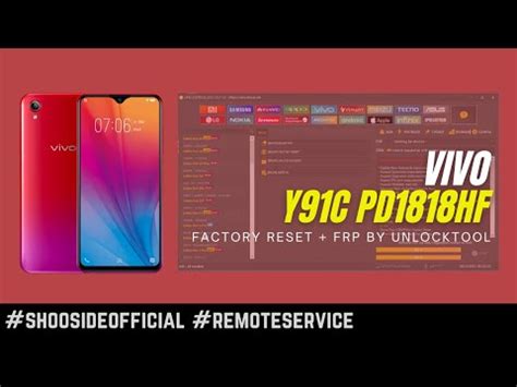 Vivo Y C Pd Hf Factory Reset Frp Shoosideofficial Remoteservice