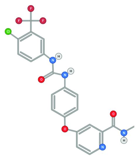 Chemical Structure Of Sorafenib Download Scientific Diagram