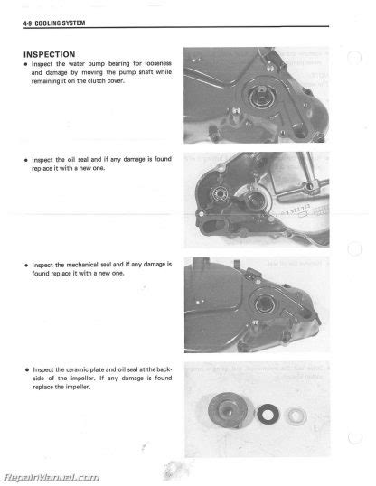 1987 1992 Suzuki LT250R Quad Racer ATV Service Manual