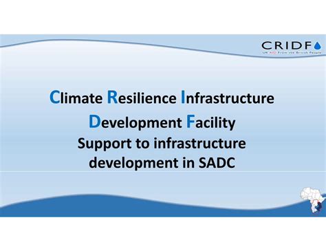 Pdf Climate Resilience Infrastructure Development Pdfslidenet