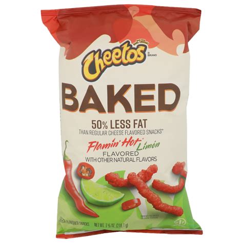 Cheetos Flamin Hot Limon Cheese Flavored Snacks 7 63 Ounce Spring Market