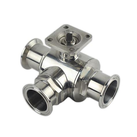 Hk Wt Way Grade Stainless Steel Sanitary Motorized Ball Valve