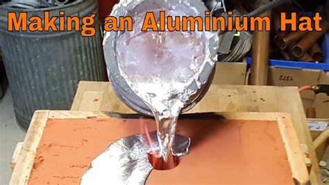 Making An Aluminium Hat Aluminium And Polymorph Plastic Youtube