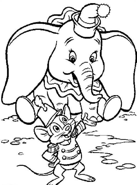 Dumbo E Timoteo Da Colorare Disegni Da Colorare