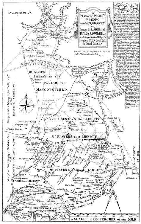 Map of kingswood and the Parish of Bitton 1750 - Bristol Radical ...