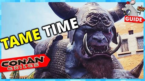 Conan Exiles Frost Giant Tame How To Is It Worth It Youtube