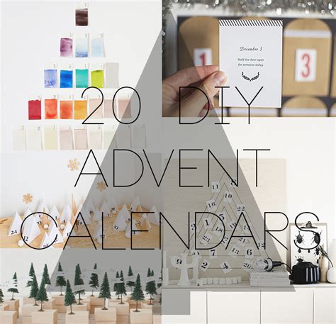 20 DIY Advent Calendars - The Merrythought