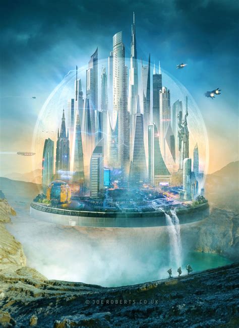 Dome City By Joe Roberts On Deviantart With Images Futuristic City