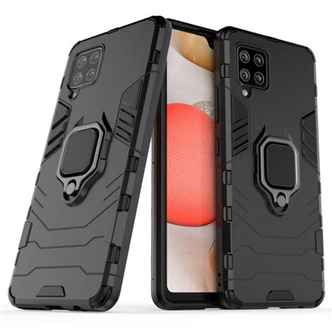 Hurtel Capa Samsung Galaxy A42 5G Suporte Soft Preto Kuantokusta