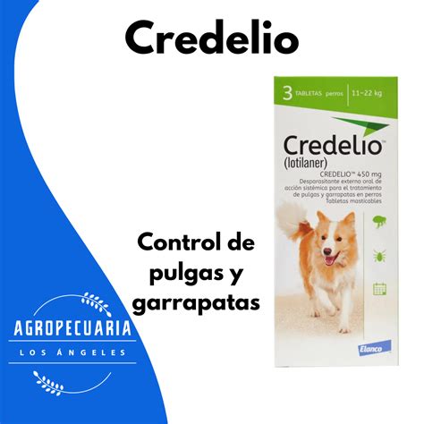 Credelio 22 45 Kg 3 Tabletas Agropecuaria Los Angeles