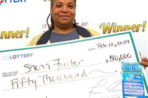 Dc Woman Wins Two Big Lottery Prizes Four Months Apart