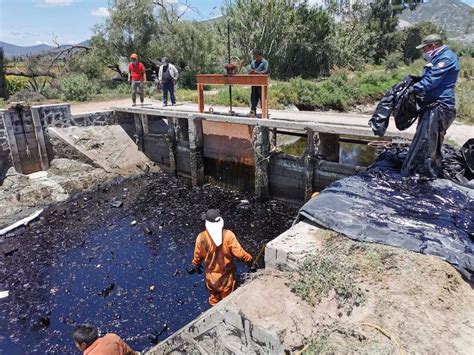 Da O Ambiental Por Derrame De Petr Leo En Valle Del Mezquital Es Grave