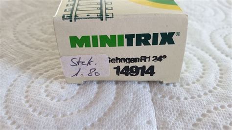 Mini Trix Gebogenes Gleis Art Nr Kaufen Auf Ricardo