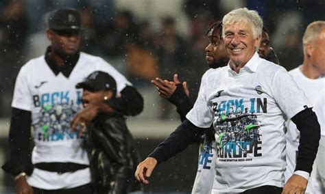 Atalanta Gasperini Giusto Chiarire Gli Obiettivi Per Il Futuro