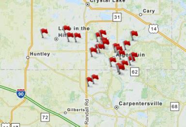 SEX OFFENDER MAP Homes To Watch In Algonquin Lake In The Hills On