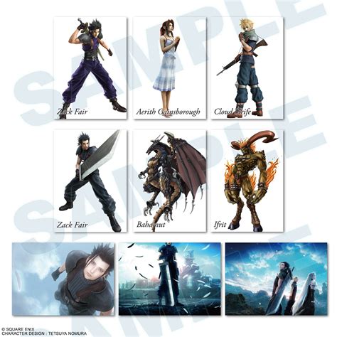 Final Fantasy Vii Anniversary Art Museum Digital Card Plus Display