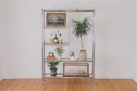 Mcm Chrome And Brass Shelf Homestead Seattle