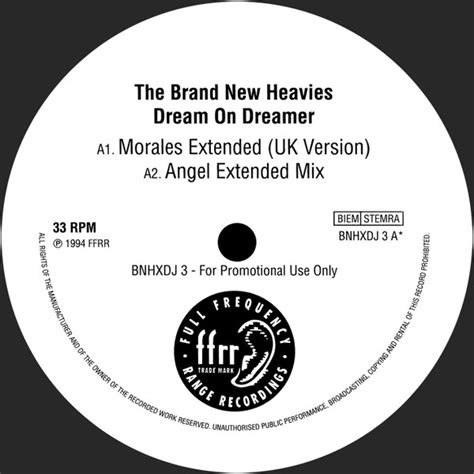 The Brand New Heavies Dream On Dreamer 2 x Vinyl 12 33 ⅓ RPM