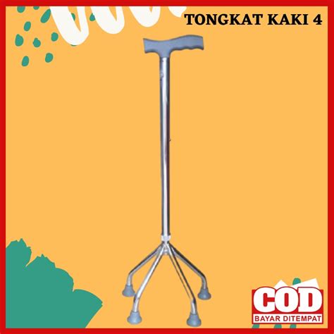 Jual Cod Tongkat Jalan Alat Bantu Kesehatan Orang Tua Kaki Onemed