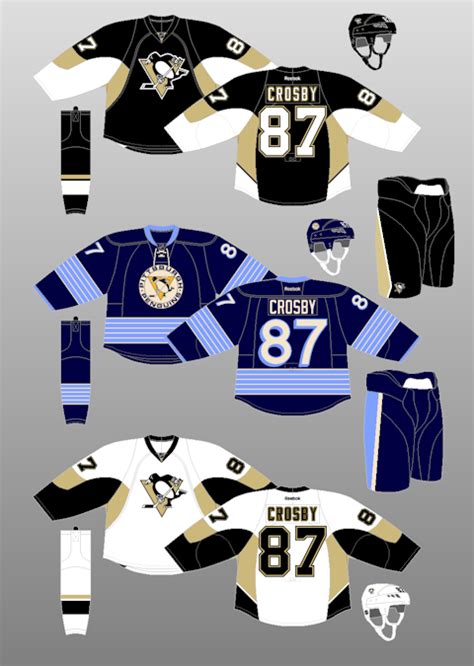 Pittsburgh Penguins 2011-13 - The (unofficial) NHL Uniform Database