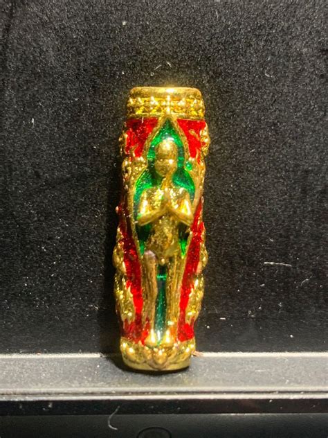 Takrut AI Kai Leklai Kuman Thong Wat Jedee Talisman Lucky Takrud Thai