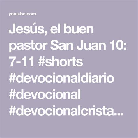 Jes S El Buen Pastor San Juan Shorts Devocionaldiario