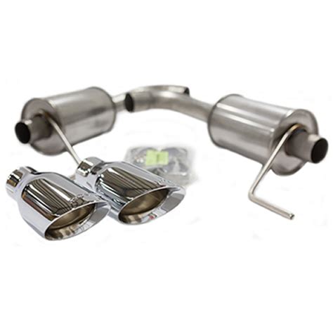 Roush Stainless Steel Axle Back Exhaust System Mustang Rh