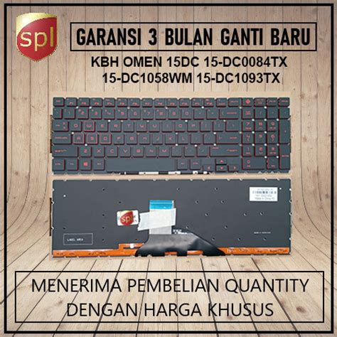 Jual Keyboard Hp Omen 15dc 15 Dc0084tx 15 Dc1093tx 15 Dc1058wm Backlite Shopee Indonesia