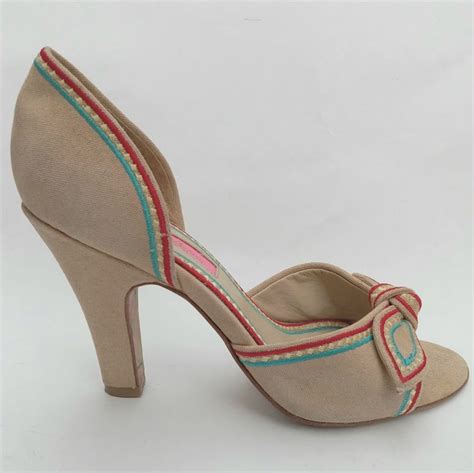 Betsey Johnson Shoes Vintage Betsey Johnson Dorsey Oshea Canvas