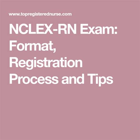 Nclex Rn Exam Format Registration Process And Tips Nclex Exam