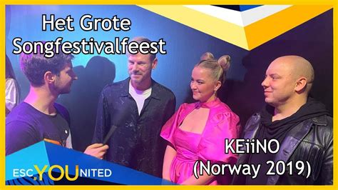 Interview With Keiino Norway Het Grote Songfestivalfeest