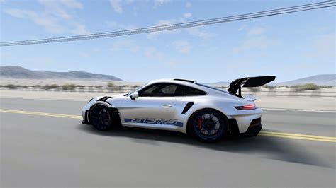 BeamNG Drive Porsche 911 GT3 RS 992 2022 Car Show Test Drive