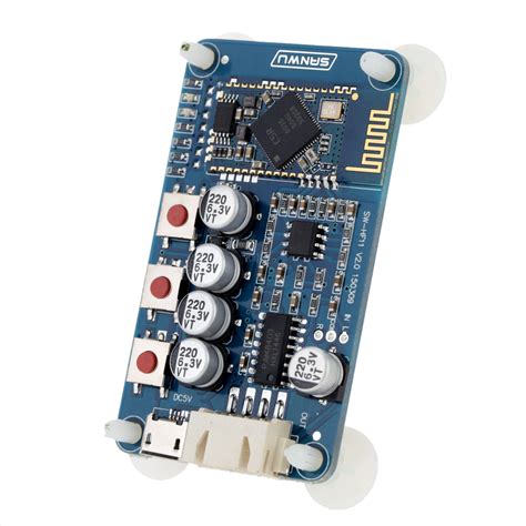 Mini Wireless Power Amplifier Board Bluetooth Audio Receiver Board