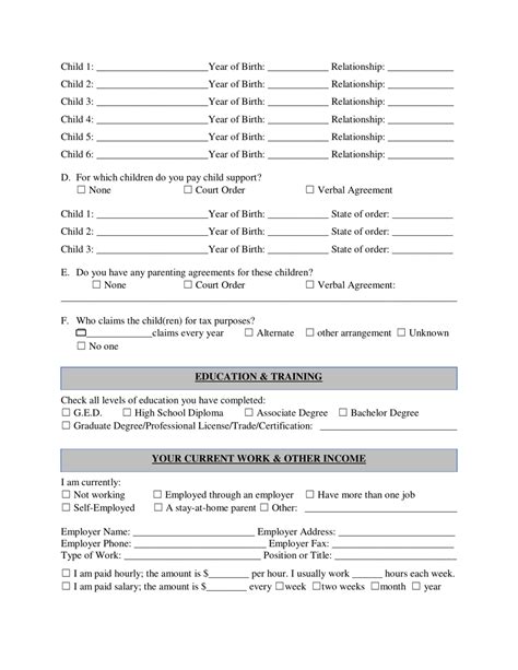 Kansas Short Form Domestic Relations Affidavit Fill Out Sign Online