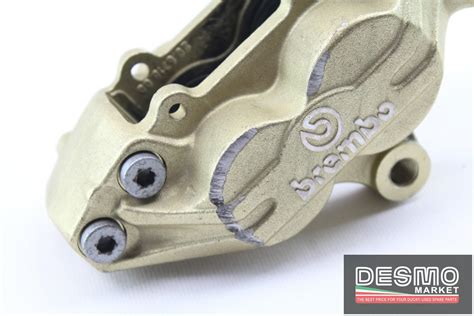 Right Side Front Brake Caliper Brembo Gold 65mm Ducati Desmo Market