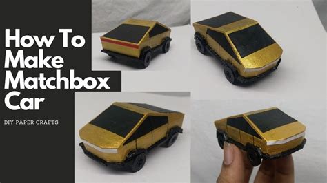 Matchbox Car How To Make A Toy Car At Home How To Make Matchbox Car