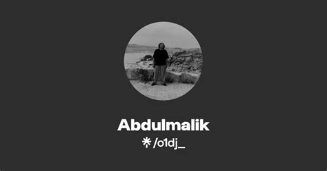 Abdulmalik Twitter Instagram Linktree