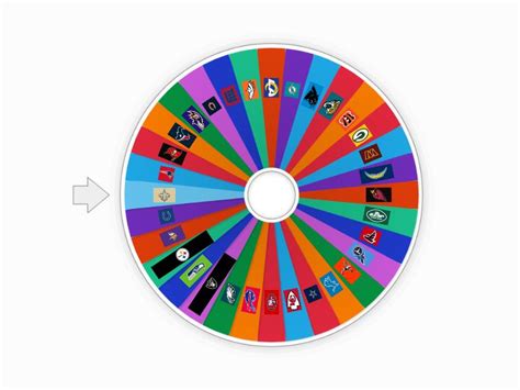 NFL Team Generator Spin The Wheel