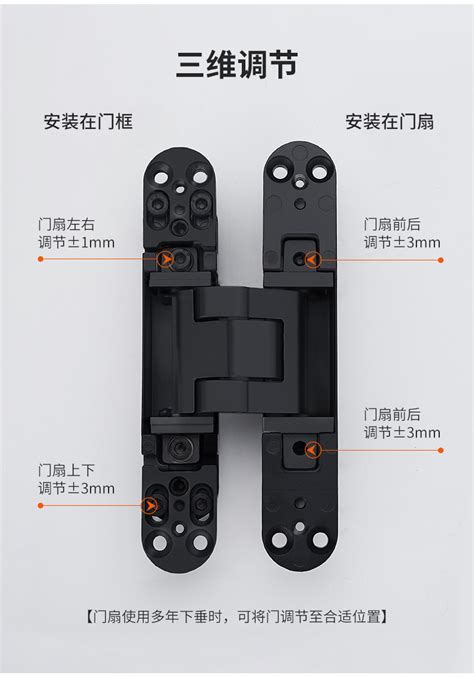 隐形门暗门合页隐藏式暗藏铰链三维可调节十字木门内外开折叠荷叶 阿里巴巴