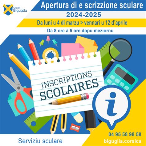 Inscriptions Scolaires 2024 2025 Mairie De Biguglia