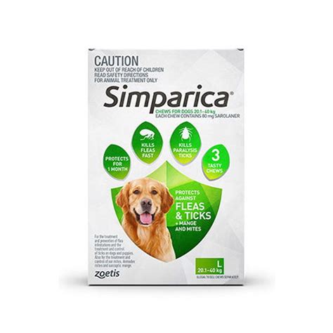 Simparica Chewables for Dogs - Flea & Tick Treatment