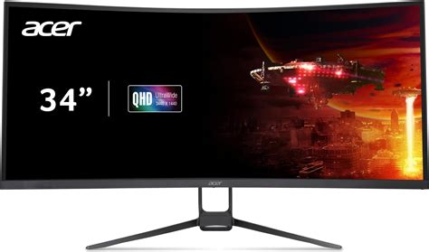 Amazon Acer Nitro Ed Cur V Class Uw Qhd Gaming Lcd Monitor