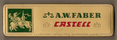 Vintage A W Faber Castell Pencil Tin Collectors Weekly