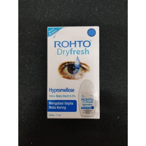 Jual ROHTO DRYFRESH HYPROMELLOSE MENGATASI GEJALA MATA KERING ISI 7 Ml